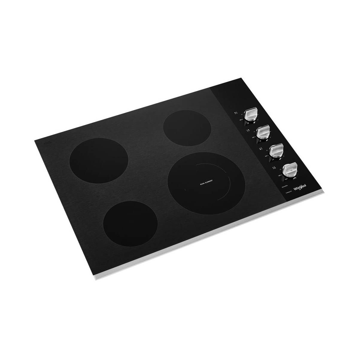 Tope de Cocina Eléctrico 75 Cm Vitrocerámica Color Plata Whirlpool - Miniatura 2
