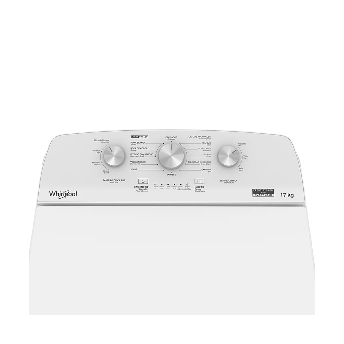 Lavadora Carga Superior De 17 Kg Color Blanco Whirlpool - Miniatura 3
