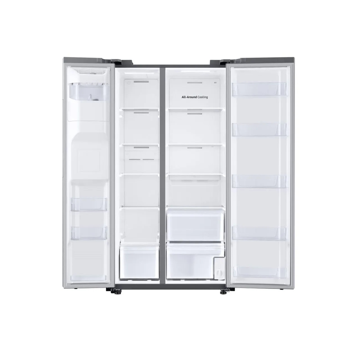 Nevera Side By Side 28 Pies color Plata Samsung - Miniatura 3