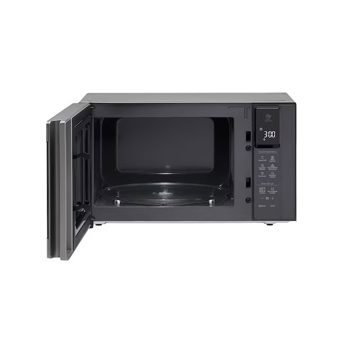 Microondas Con Grill Smart Inverter De 1.5 Pies Acero Inoxidable Color Gris LG - Miniatura 4