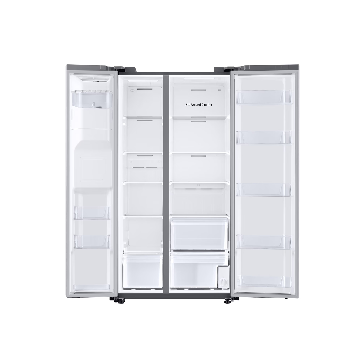 Nevera Side by Side 22 Pies Inverter con Dispensador de Acero Inoxidable Samsung - Miniatura 4