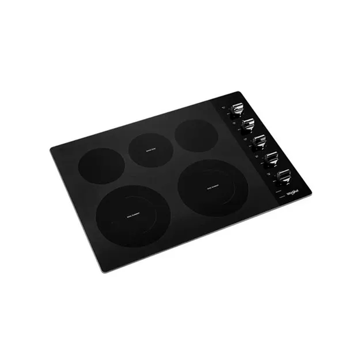 Tope De Cocina Eléctrico 90 Cm De 5 Hornillas Vitrocerámica Y Acero Inoxidable Whirlpool - Miniatura 2