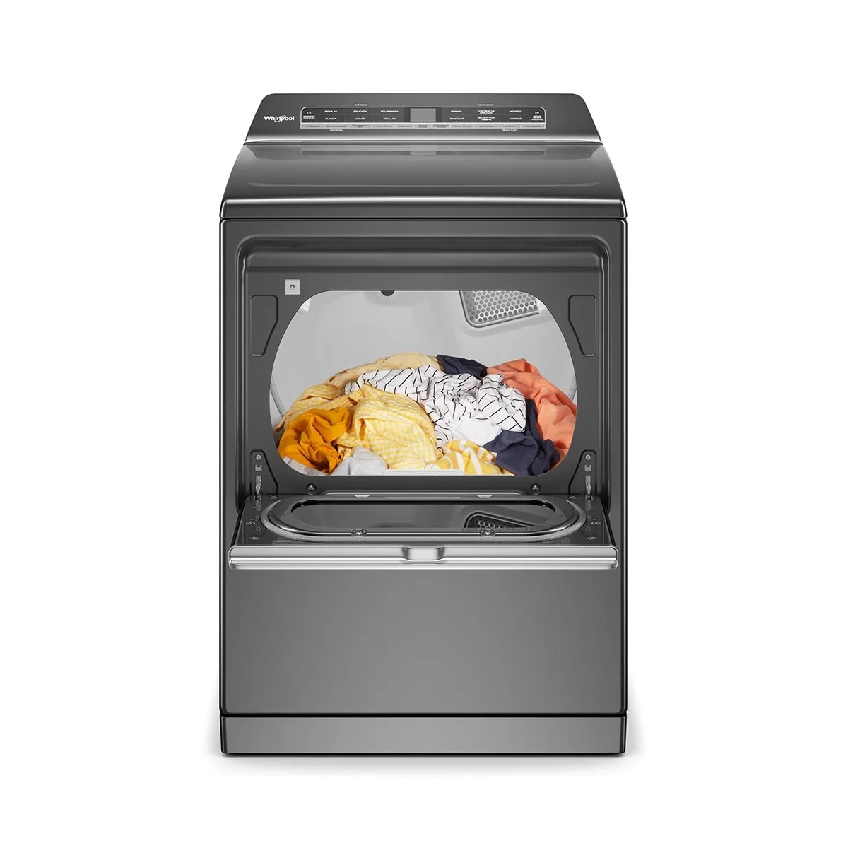 Secadora Eléctrica De Carga Frontal 28 Kg Color Gris Whirlpool - Miniatura 4