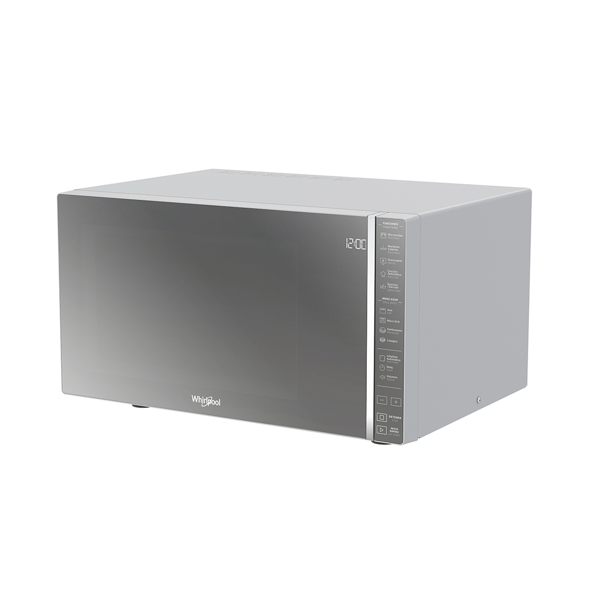 Microondas de 1.1 Pies Cubicos Color Plata Whirlpool - Miniatura 3