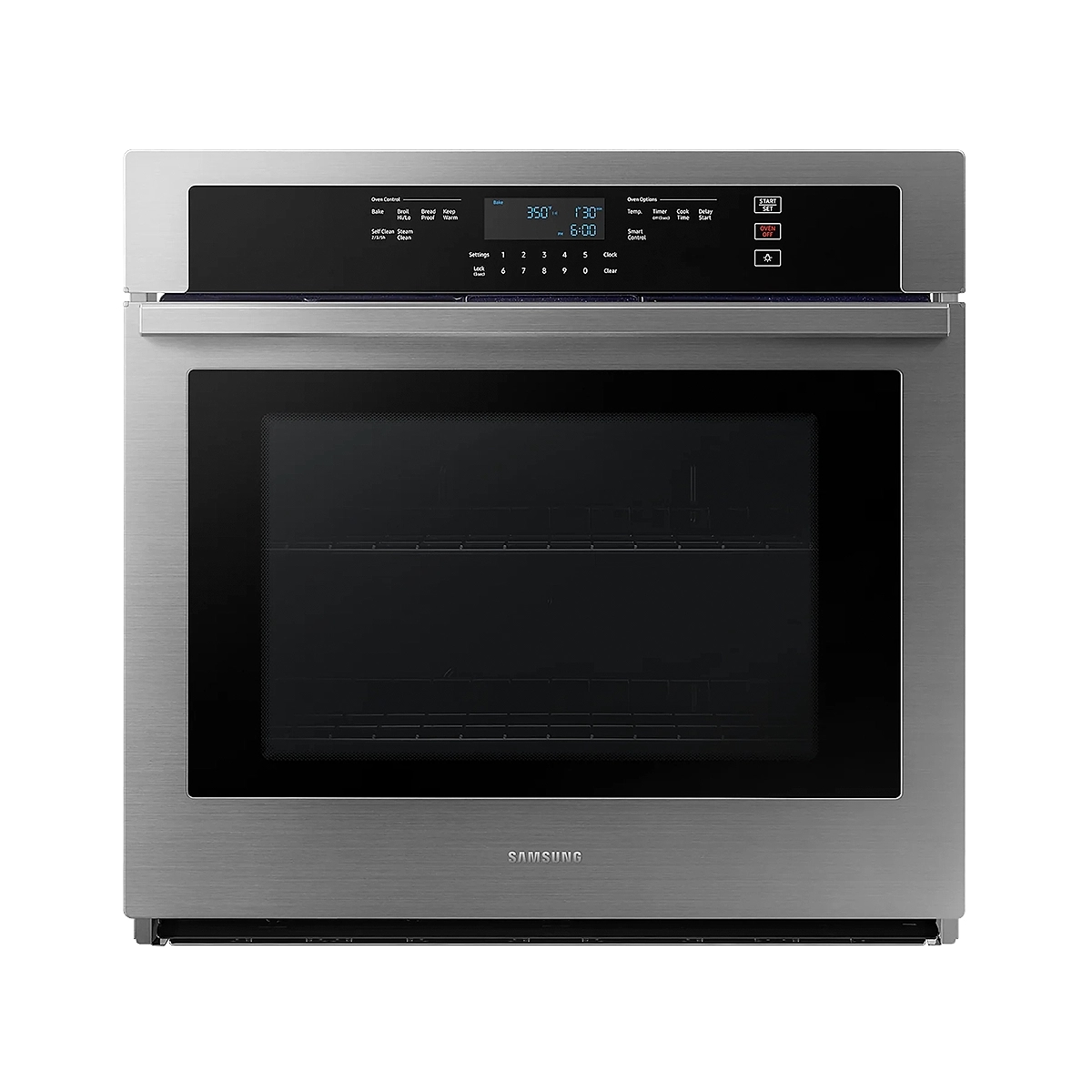 Horno Eléctrico Smart de 30 Pulgadas Acero Inoxidable Color Plata Samsung