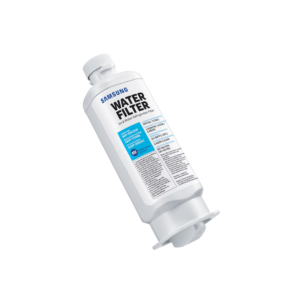 Filtro de Agua para Refrigerador HAF-QIN en Color Blanco Samsung - Miniatura 2