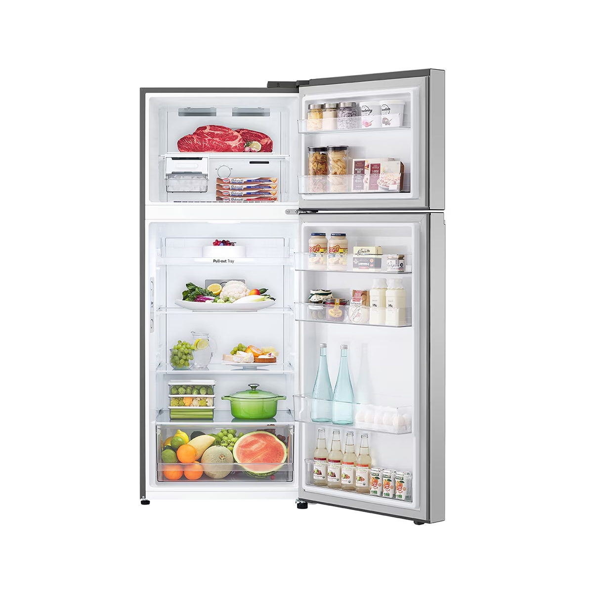 Nevera 14 Pies de Acero Inoxidable color Plata LG - Miniatura 3