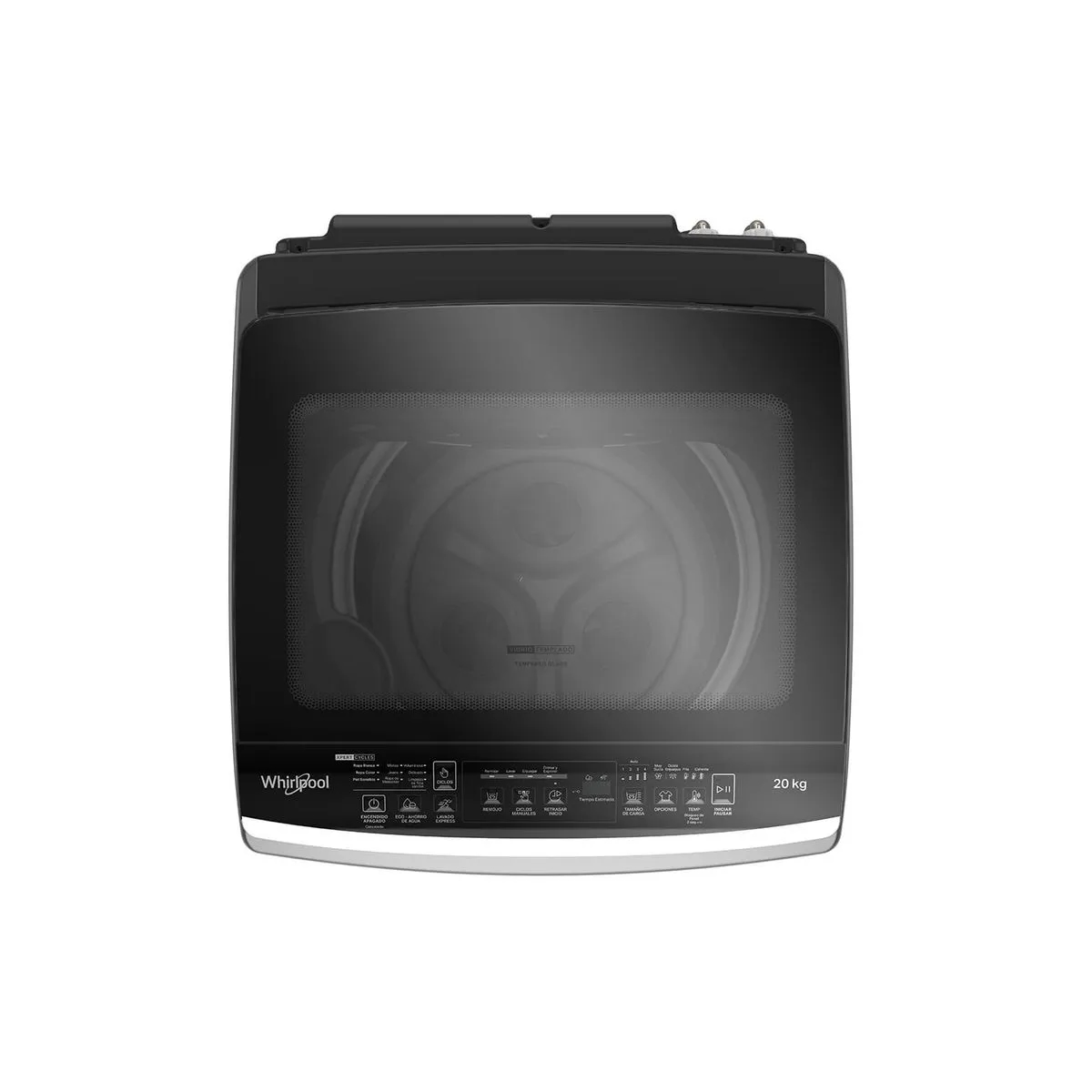 Lavadora Carga Superior De 20 Kg Color Gris Oscuro Whirlpool - Miniatura 3