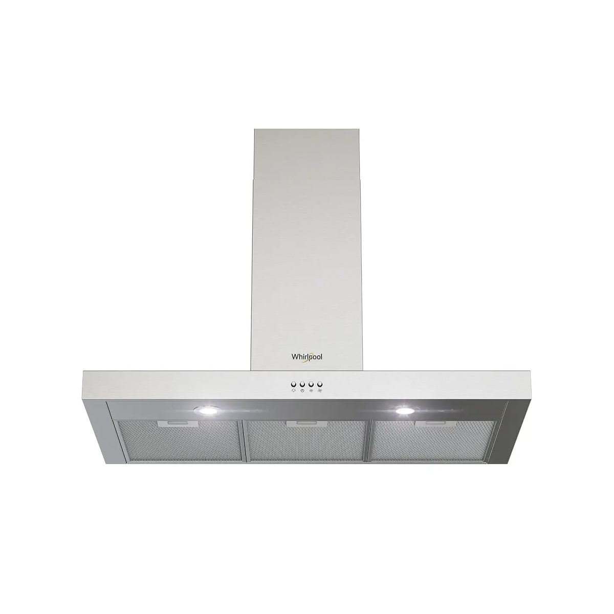 Campana 40 Pulgadas Acero Inoxidable Color Gris Whirlpool