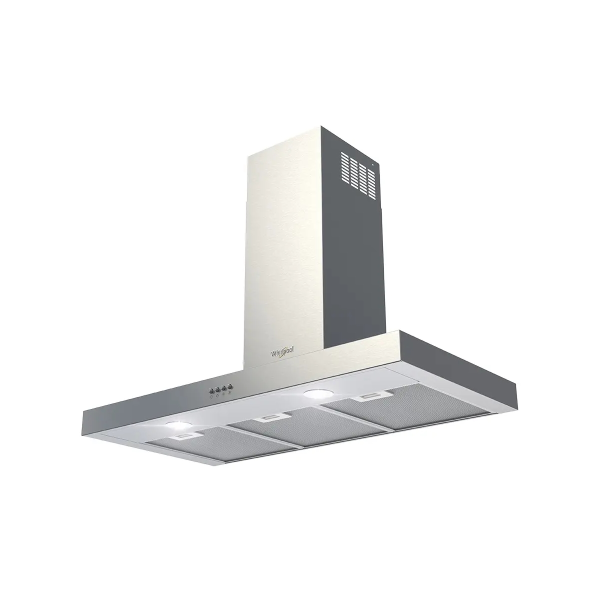 Campana 40 Pulgadas Acero Inoxidable Color Gris Whirlpool - Miniatura 2