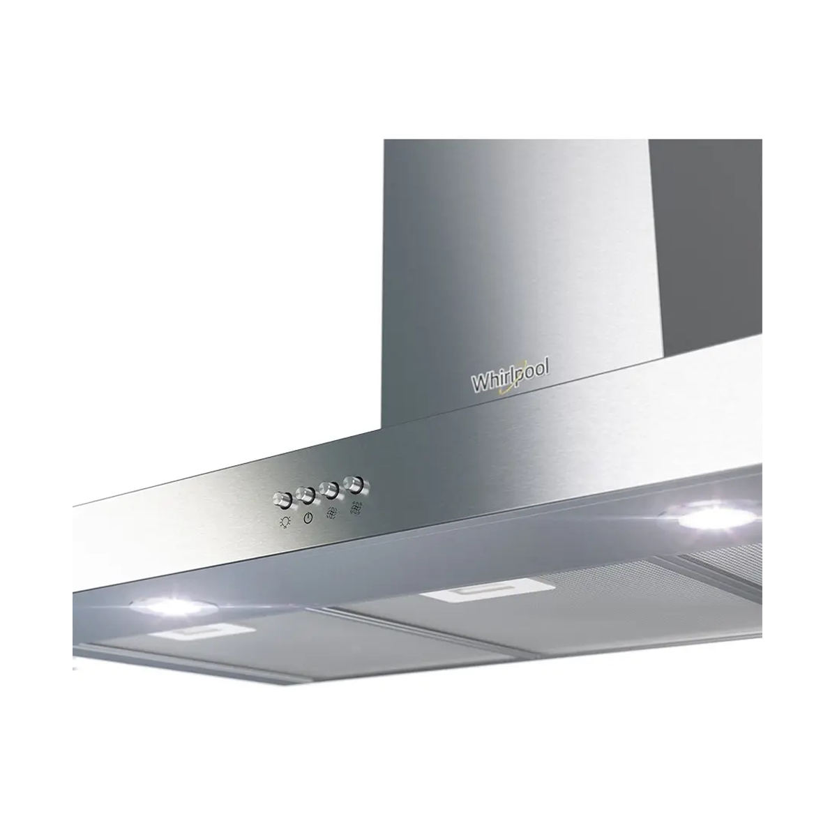 Campana 40 Pulgadas Acero Inoxidable Color Gris Whirlpool - Miniatura 3
