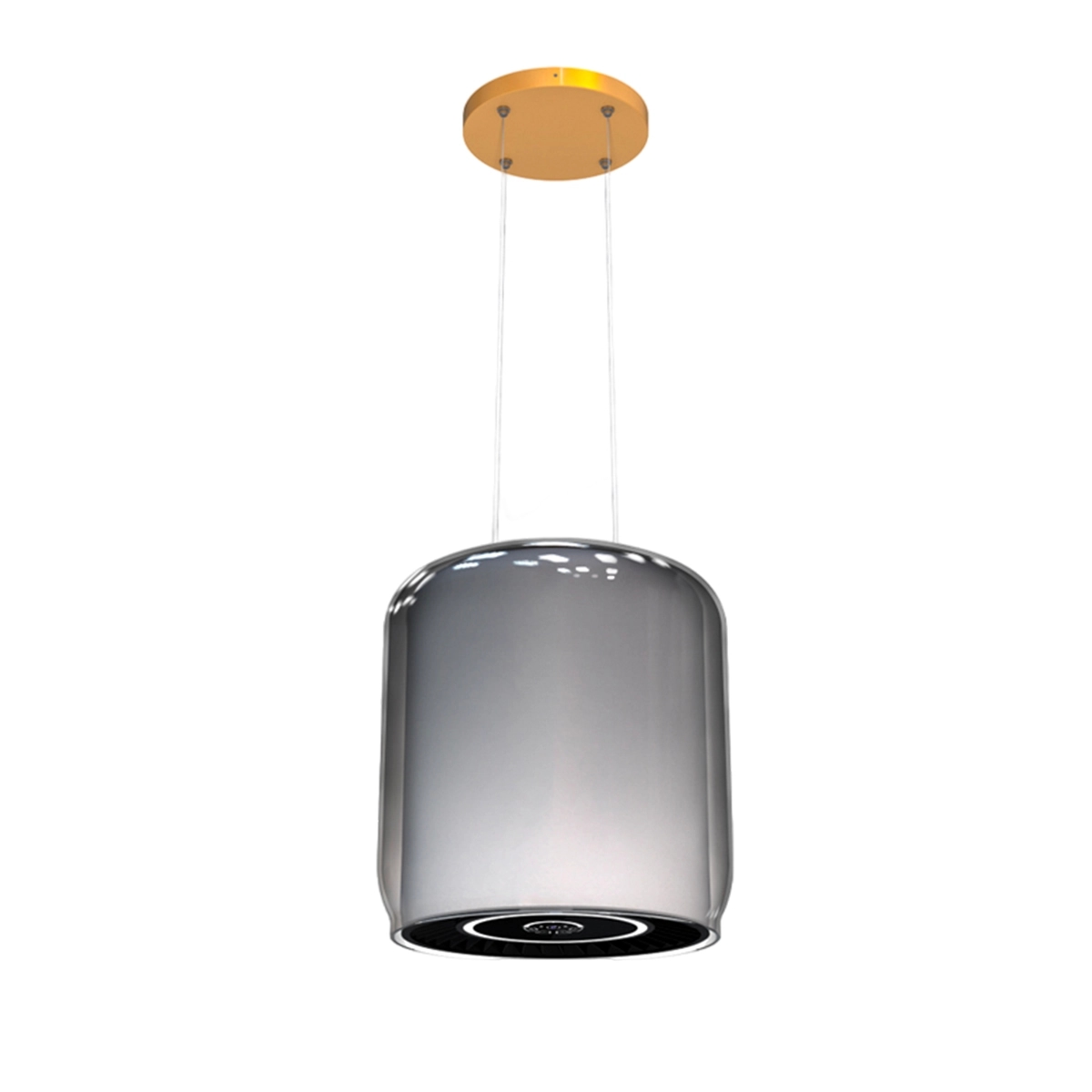 Campana Isla De Vidrio Con Sensor Ribelle - Miniatura 2