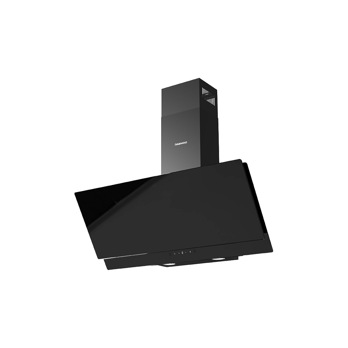 Campana De Pared 90 CM Acero Inoxidable Color Negro Daewoo - Miniatura 2