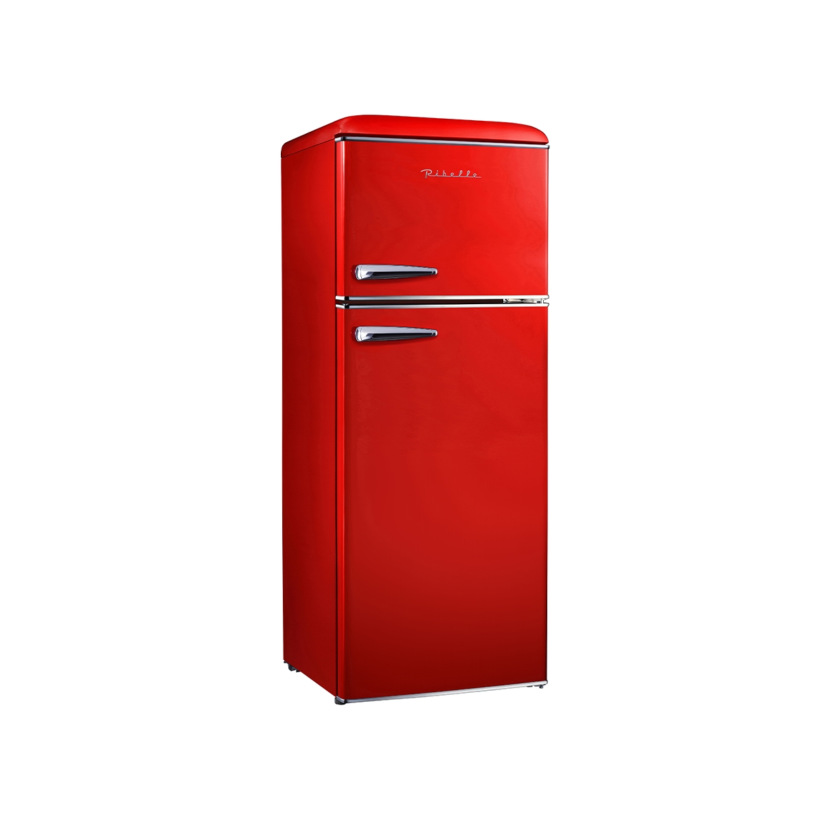 Nevera Retro 7 Pies color Rojo Ribelle - Miniatura 2