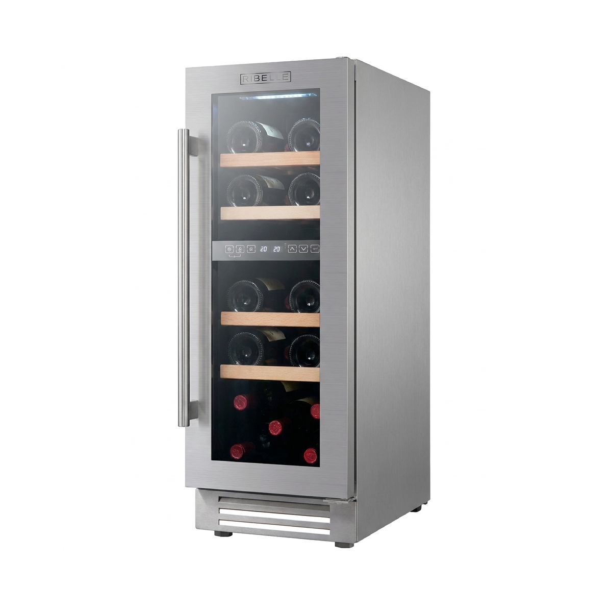 Vinera de 18 Botellas en Color Plata Ribelle - Miniatura 3