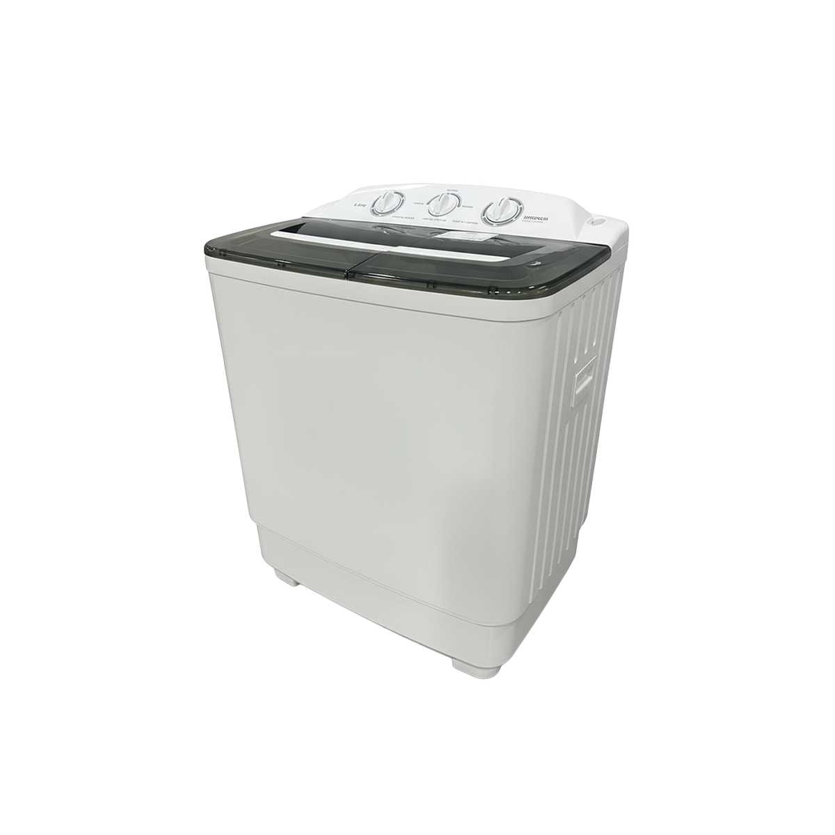 Lavadora Semiautomática Doble Tina De 6 Kg Color Blanco Hyundai - Miniatura 3