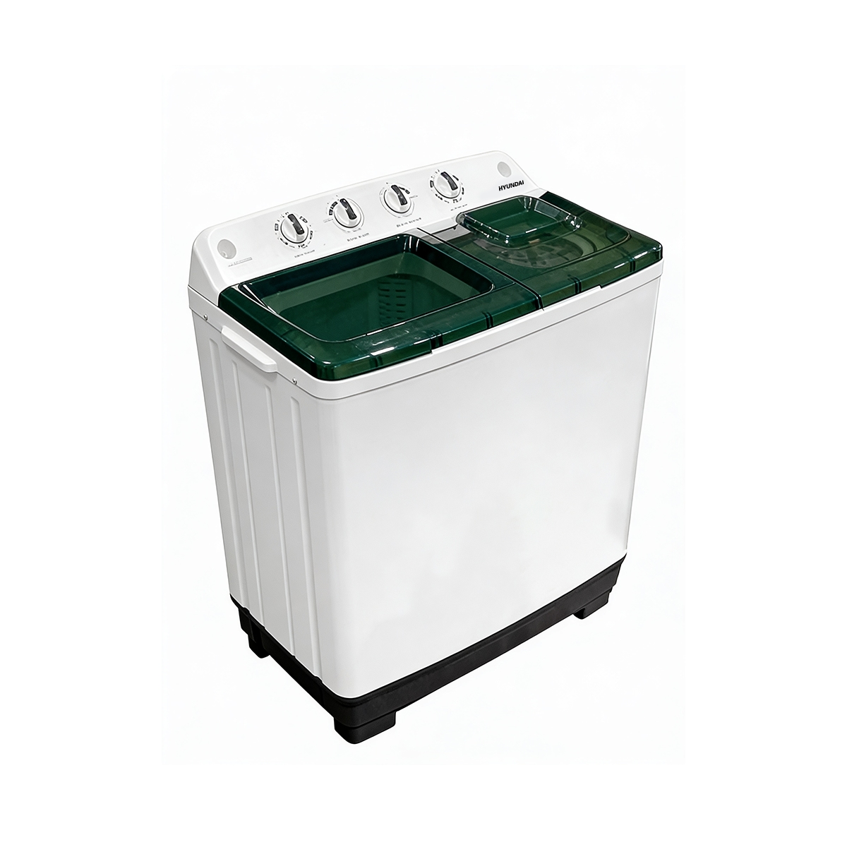 Lavadora Semiautomática Doble Tina De 15 Kg Color Blanco Hyundai - Miniatura 3