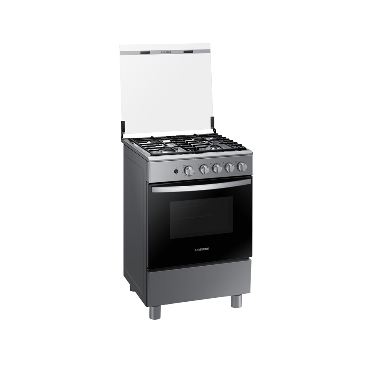 Cocina A Gas 24 Pulgadas 4 Hornillas En Acero Inoxidable Samsung - Miniatura 2