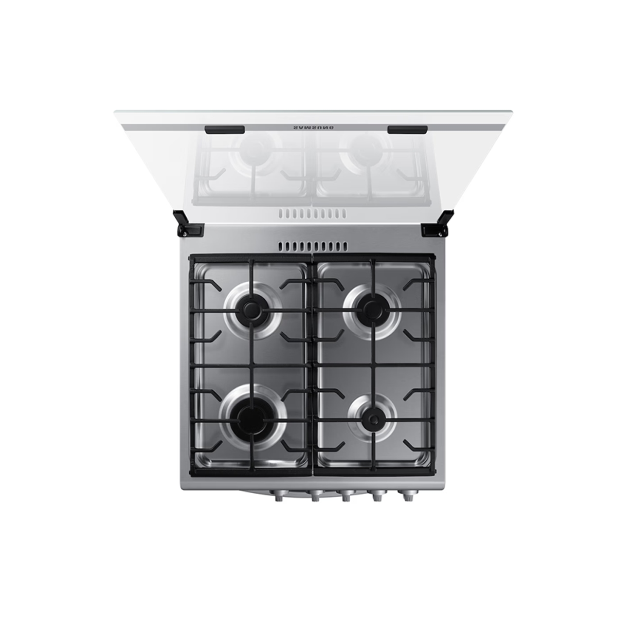 Cocina A Gas 24 Pulgadas 4 Hornillas En Acero Inoxidable Samsung - Miniatura 4