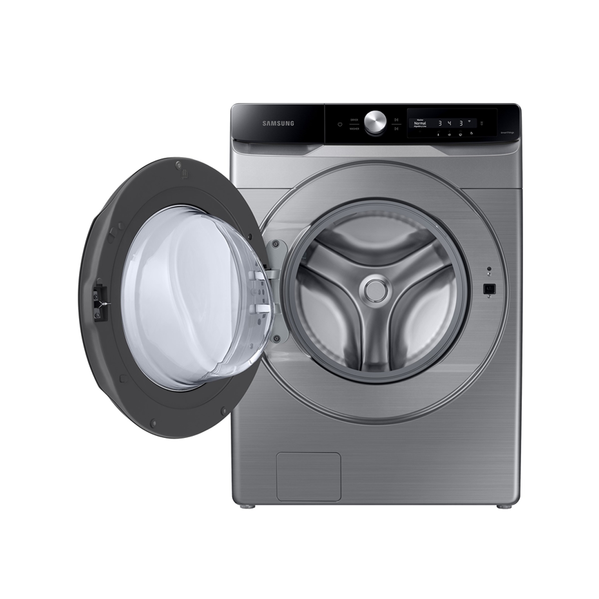 Lavadora Carga Frontal De 22 Kg Color Gris Samsung - Miniatura 3