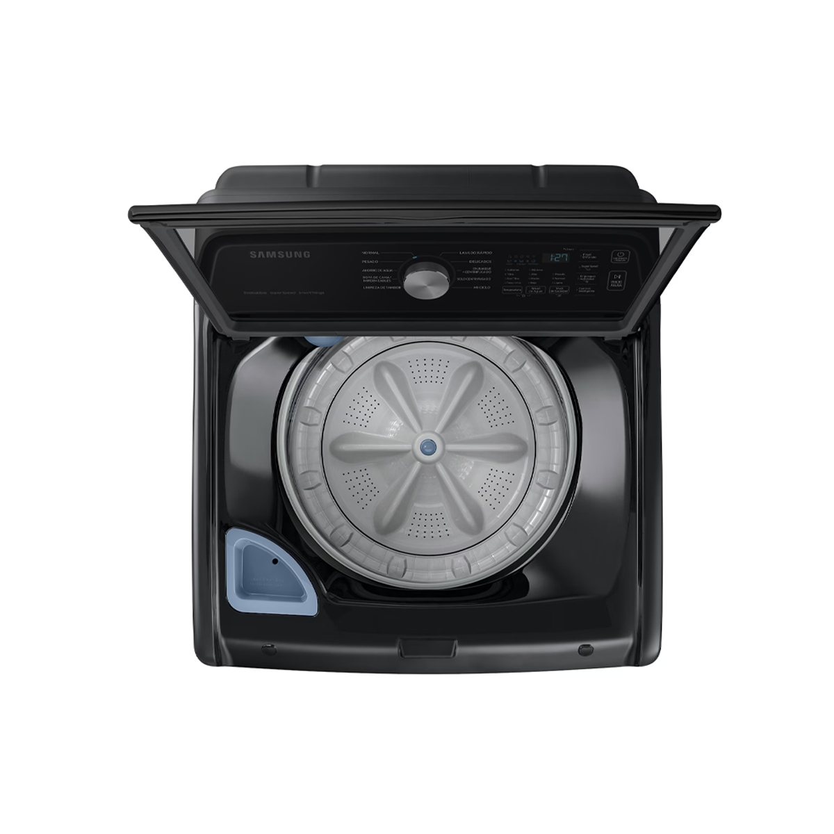 Lavadora Carga Superior De 23 Kg Color Negro Samsung - Miniatura 3