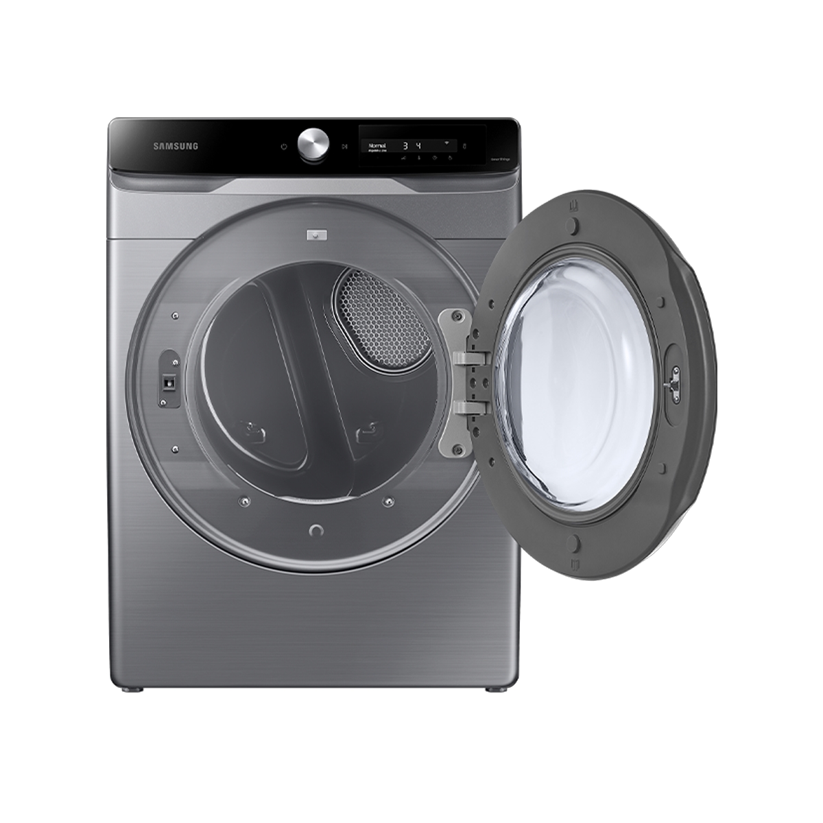 Secadora De Carga Frontal Color Plata 22 Kg Samsung - Miniatura 3