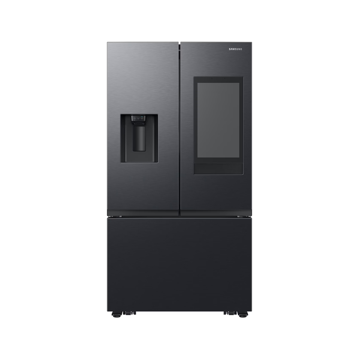 Nevera Bespoke Family Hub 30 Pies color Negro con Dispensador Samsung