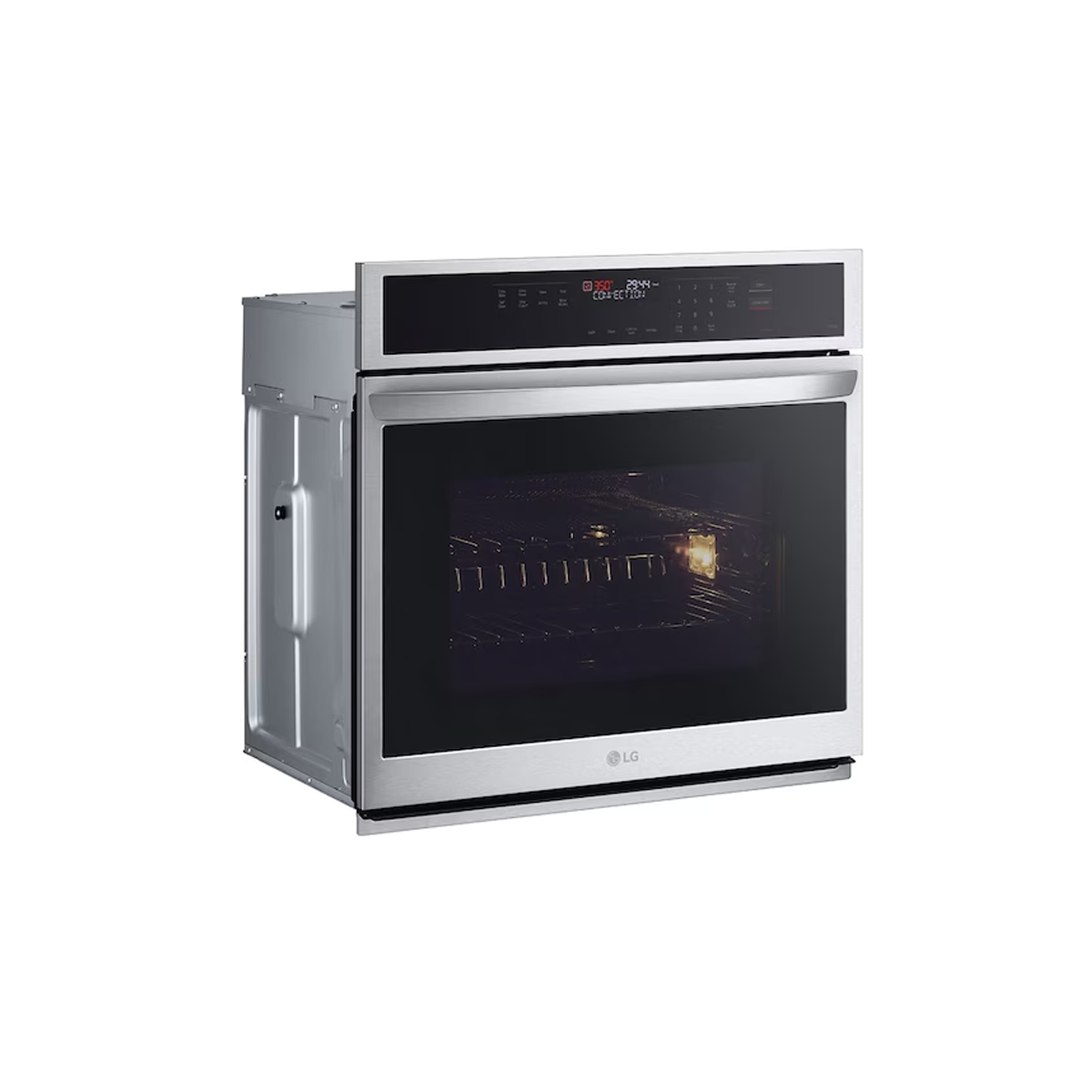 Horno Eléctrico de 30 Pulgadas Smart Air Fry en Acero Inoxidable Color Plata LG - Miniatura 2