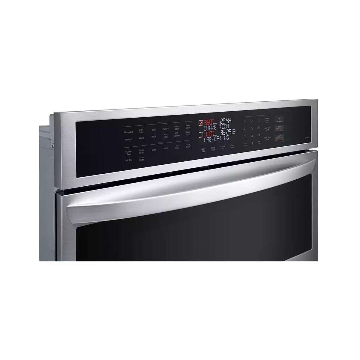 Horno Doble Eléctrico Inteligente de 30 Pulgadas con Air Fry y Microondas Acero Inoxidable LG - Miniatura 4