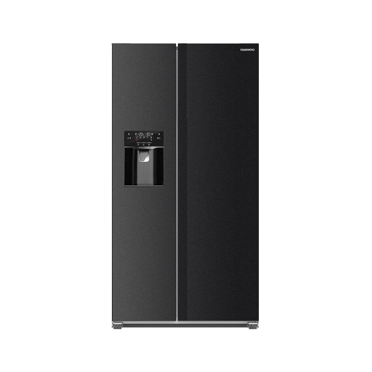 Nevera Side by Side 21 Pies con Dispensador de Acero Inoxidable Daewoo
