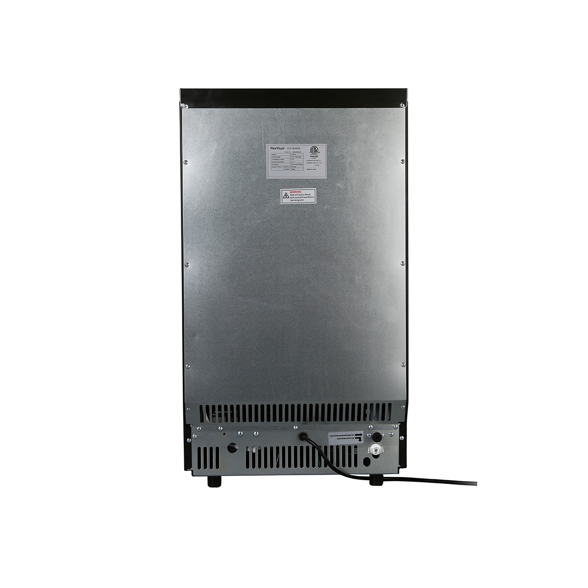 Fabricador De Hielo 45 Kg Acero Inoxidable Ice Maker - Miniatura 3