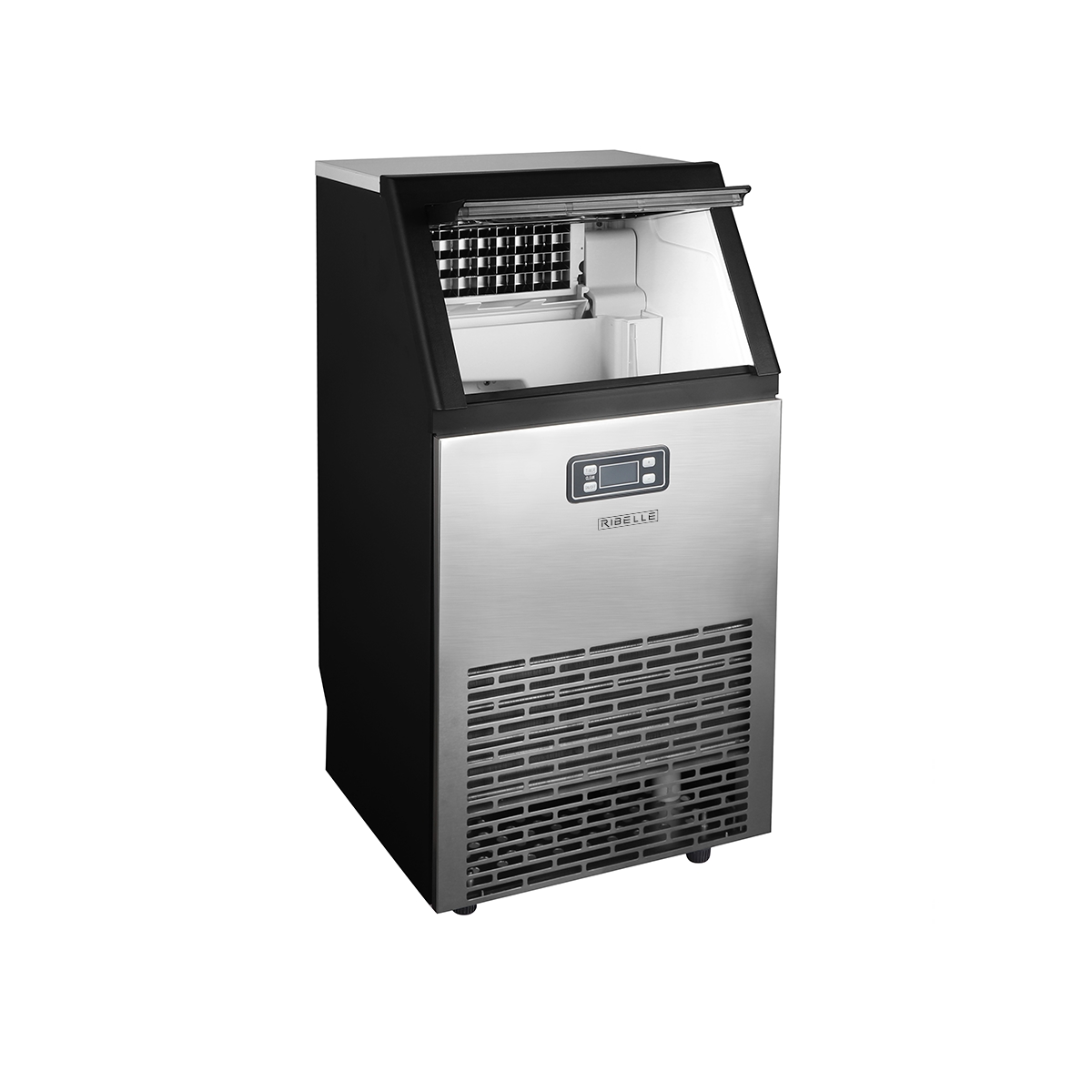 Fabricador de Hielo de 45 Kg en Acero Inoxidable Premium - Miniatura 2