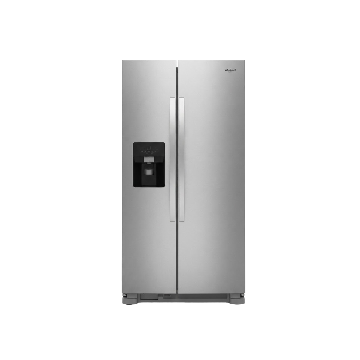 Nevera Side By Side 25 Pies Con Dispensador color Plata Whirlpool