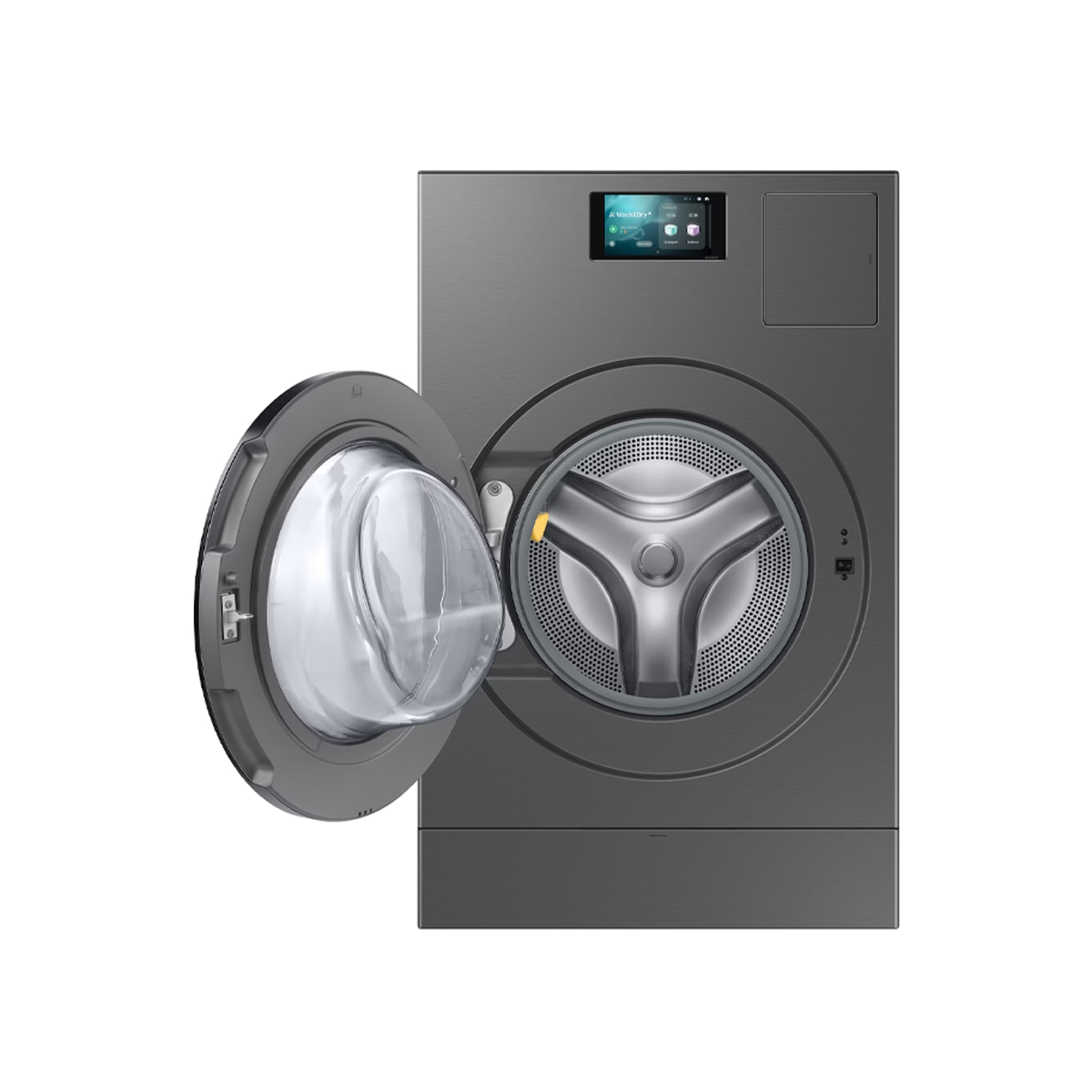 Lavadora Y Secadora Carga Frontal De 26 Kg Inteligente Color Gris Samsung - Miniatura 3