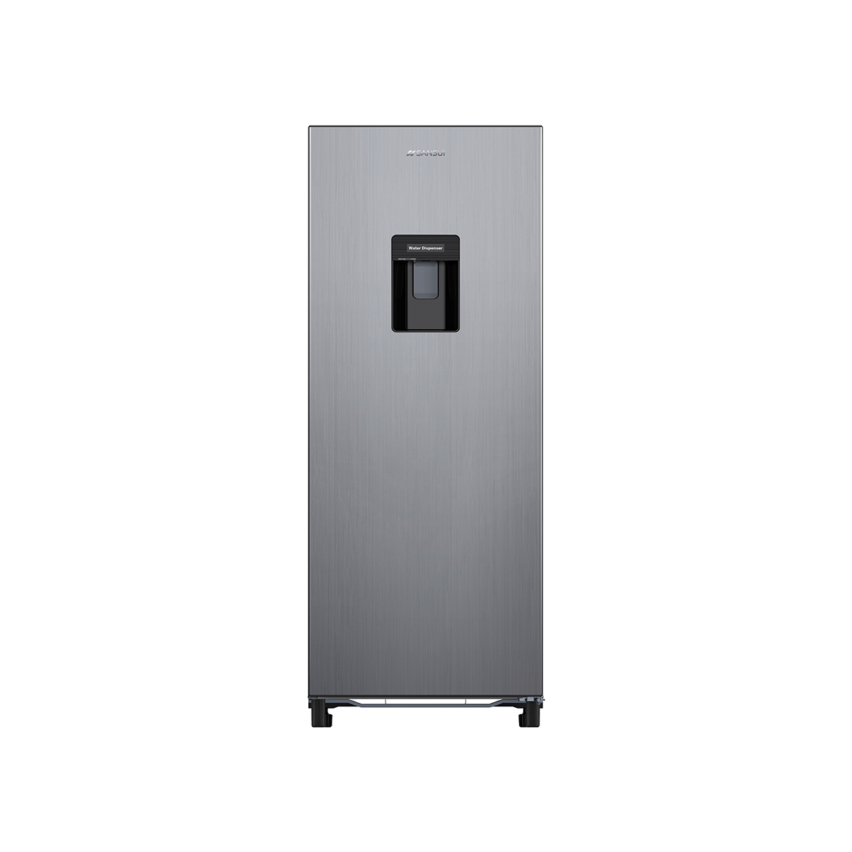 Nevera 8 Pies con Dispensador de Acero Inoxidable color Plata Sansui