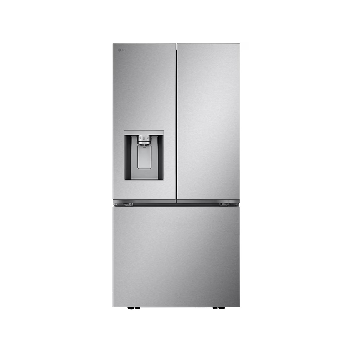 Nevera French Door 25 Pies Con Dispensador color Plata LG
