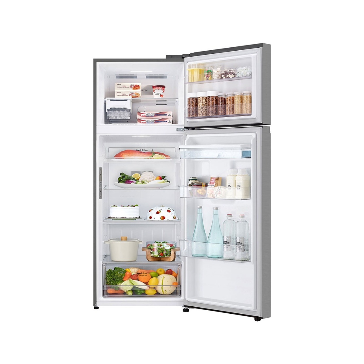 Nevera 17 Pies Inverter Con Dispensador color Plata LG - Miniatura 3