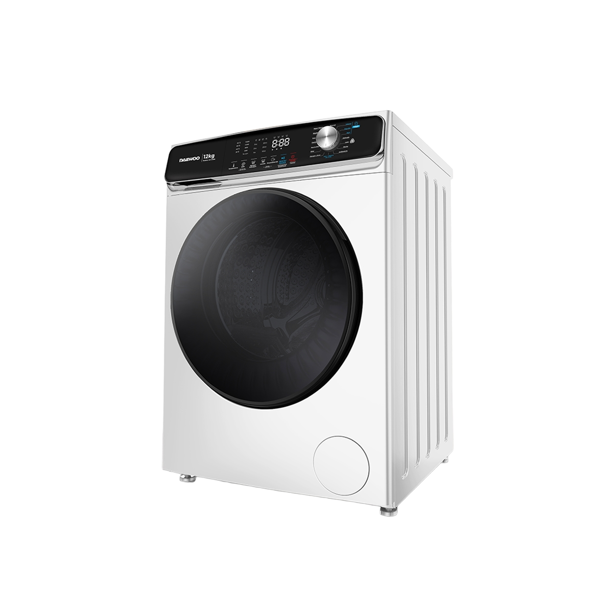 Lavadora Carga Frontal De 12 Kg Inverter Color Blanco Daewoo - Miniatura 2