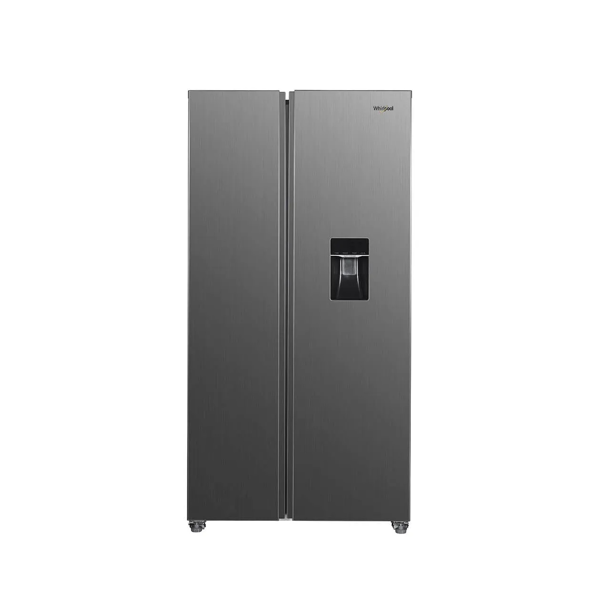 Nevera Side By Side 18 Pies color Gris Con Dispensador Whirlpool