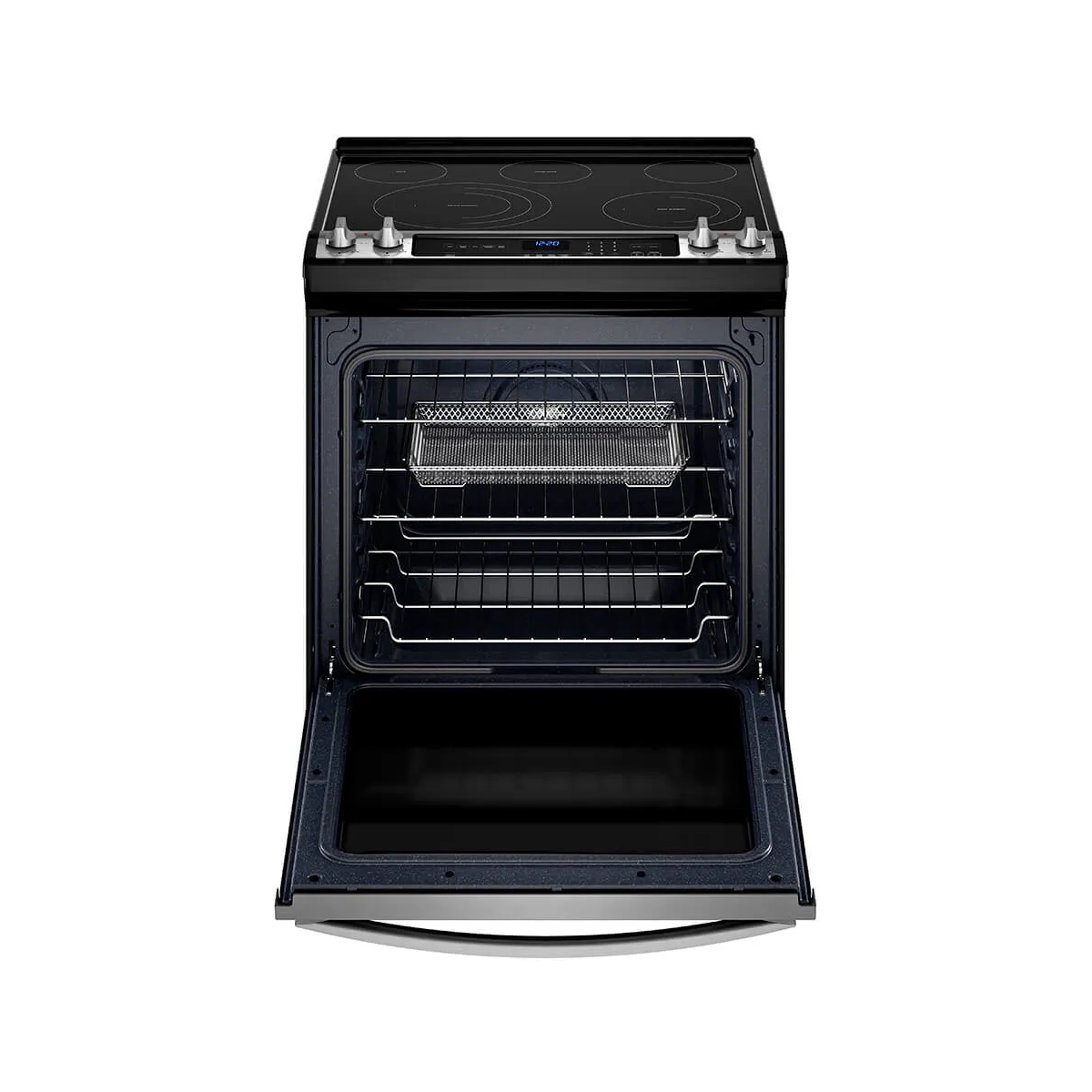 Cocina Electrica 30 Pulgadas 7 En 1 Acero Inoxidable Whirlpool - Miniatura 2