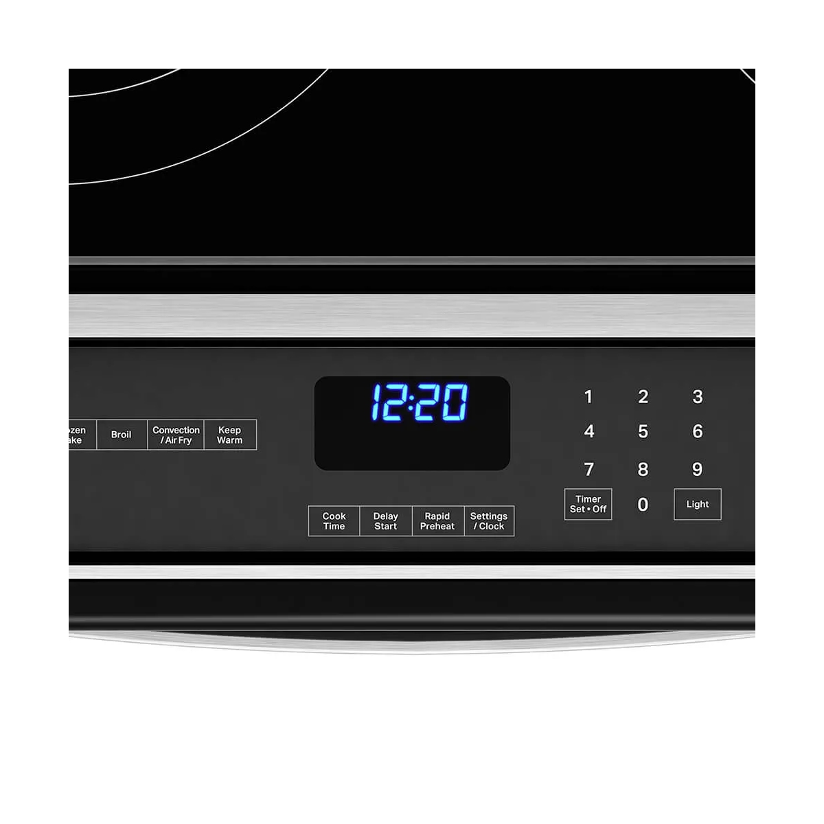 Cocina Electrica 30 Pulgadas 7 En 1 Acero Inoxidable Whirlpool - Miniatura 3