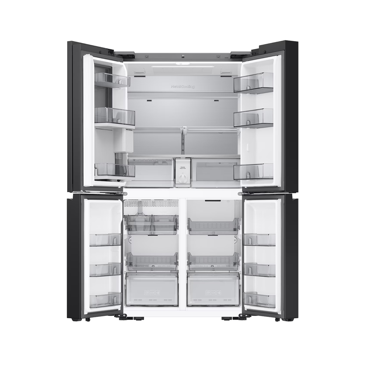 Nevera 23 Pies 4 Puertas color Blanco Samsung - Miniatura 4