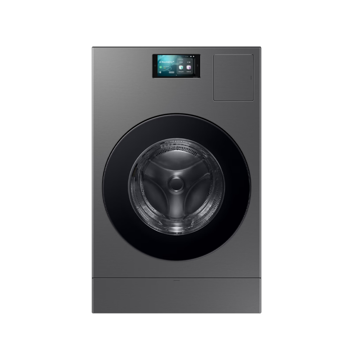 Lavadora Y Secadora Carga Frontal De 26 Kg Bespoke Color Gris Samsung