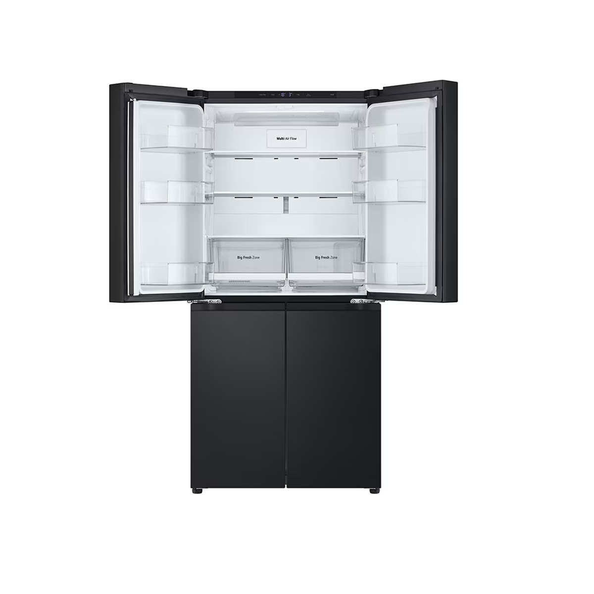Nevera 19 Pies 4 Puertas color Negro LG - Miniatura 2