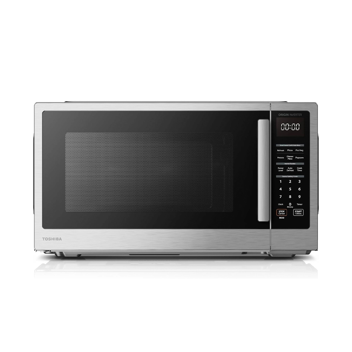 Microondas de 2.2 Pies Acero Inoxidable Toshiba