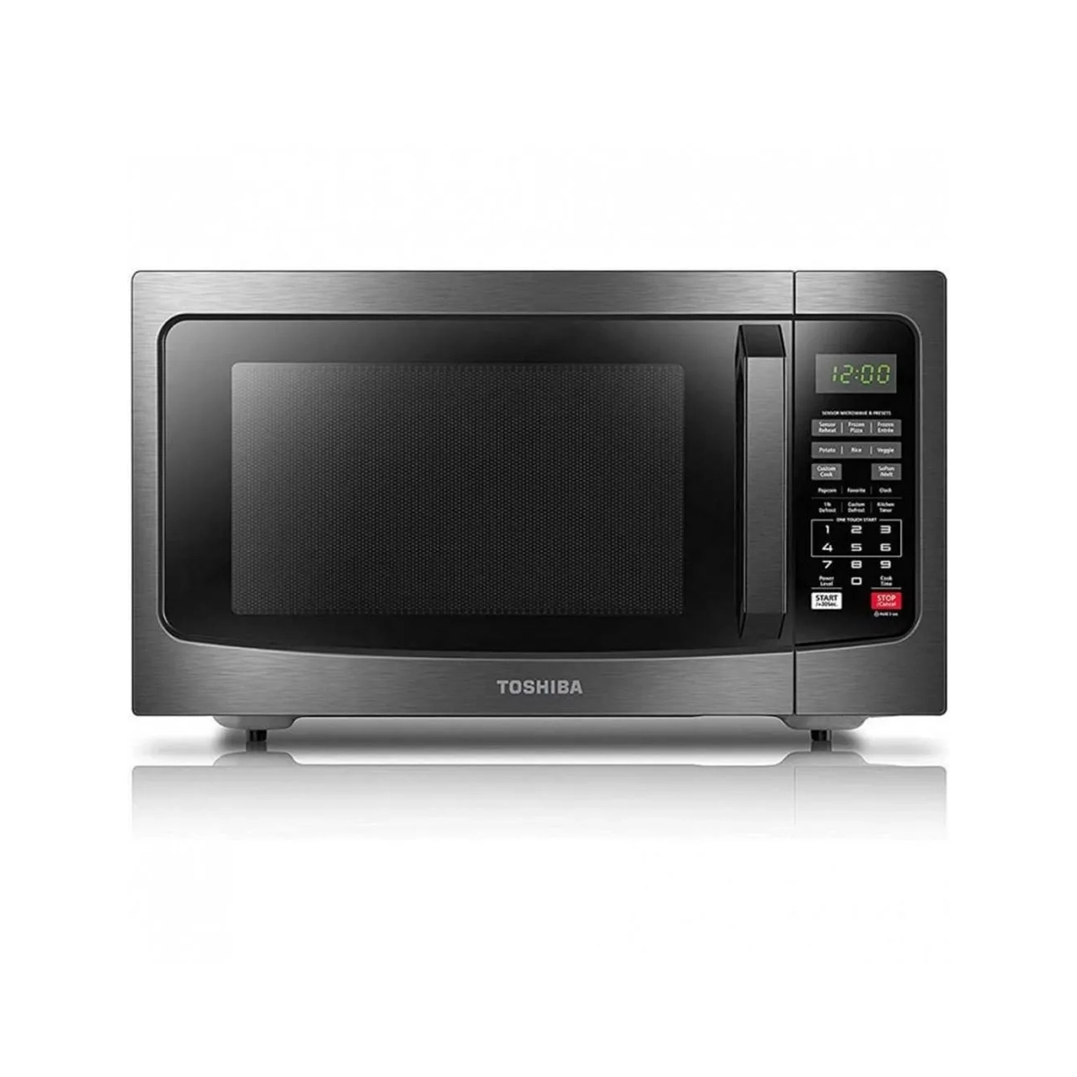 Microondas De 1.2 Pies Cúbicos Color Negro Toshiba