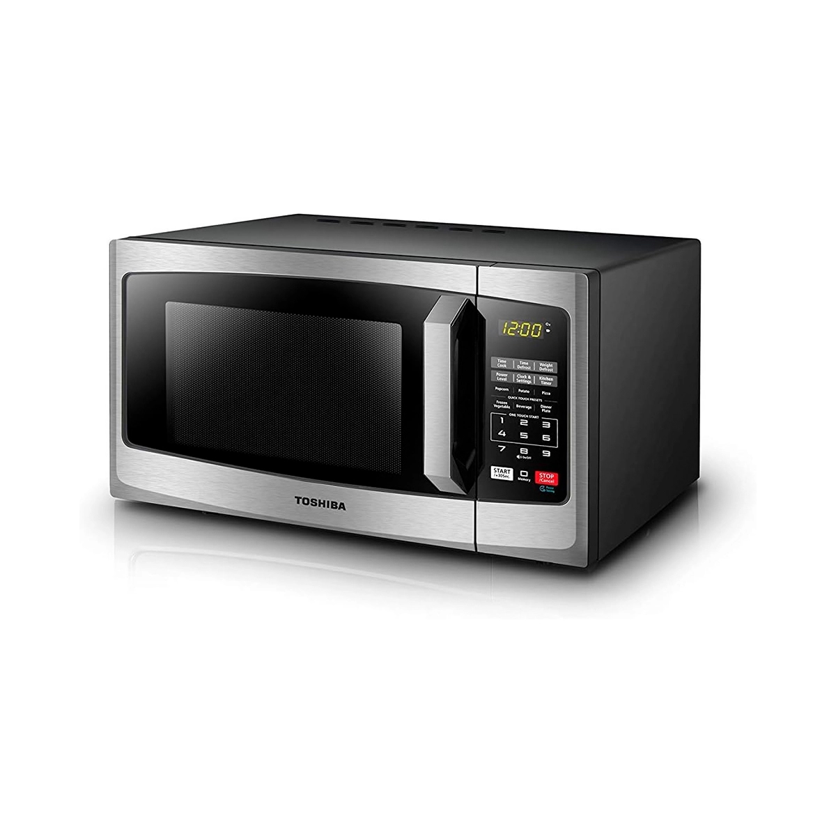 Microondas De 1.2 Pies Cúbicos Color Negro Toshiba - Miniatura 2