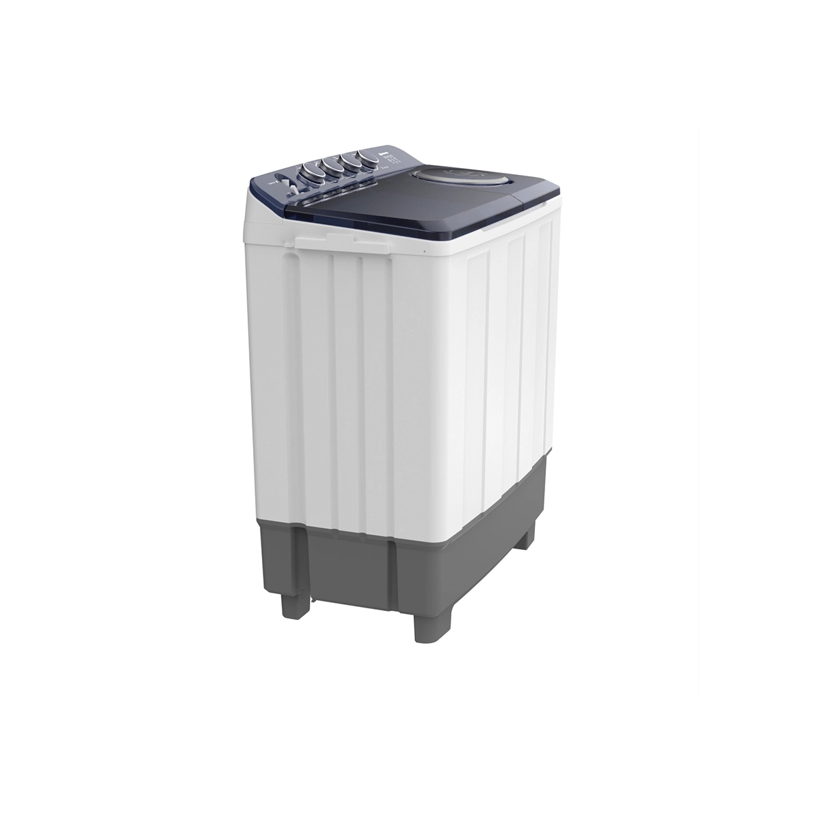 Lavadora Semiautomática Doble Tina De 14 Kg Color Gris Daewoo - Miniatura 2