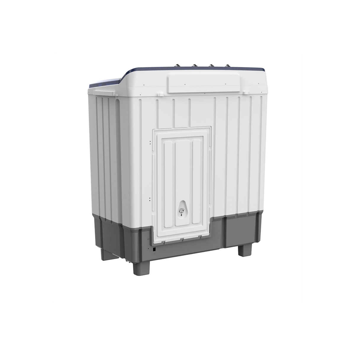 Lavadora Semiautomática Doble Tina De 14 Kg Color Gris Daewoo - Miniatura 3