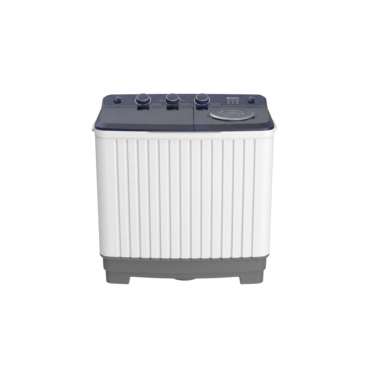 Lavadora Semiautomática Doble Tina 07 Kg Color Gris Daewoo